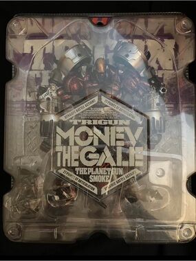 Trigun: The Planet Gunsmoke - Monev the Gale action figure